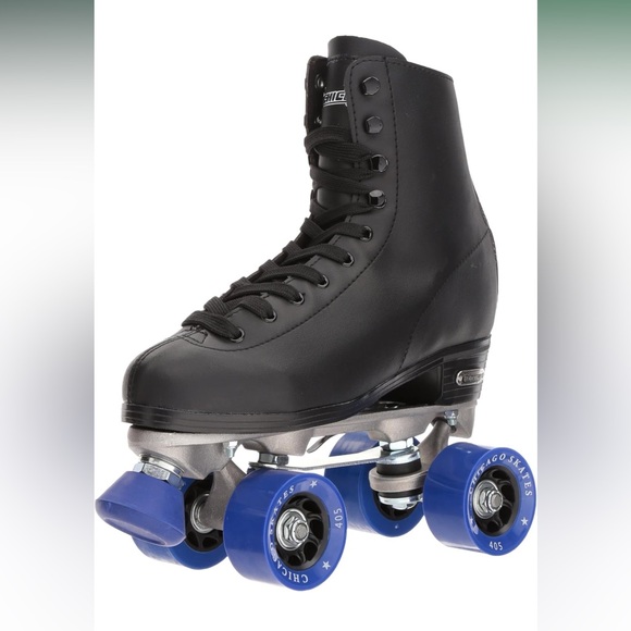 CHICAGO Skates Black Quad Roller Adjustable High Top Design Indoor Outdoor - Picture 13 of 16